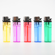 Soft Flame Transparent Five Color Flint Lighter