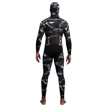 Seaskin hoge taille broek / jas met wetsuits met capuchon