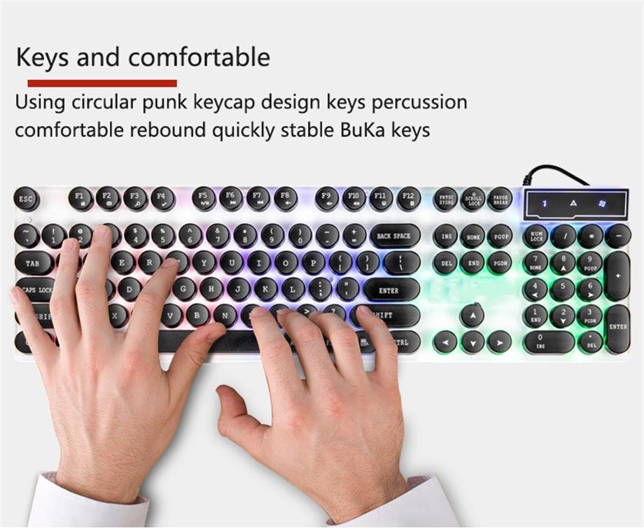 mechanical gaming keyboard led