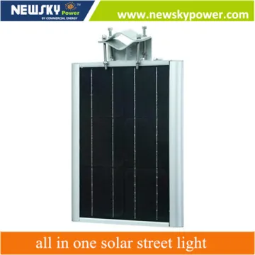 motion sensor 12v dc led solar street lights Integrated solar street light