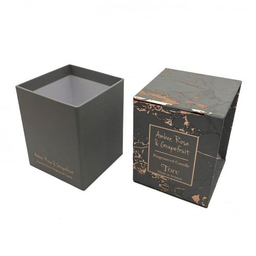 OEM Custom Gold Foil Slide Drawer Candle Box