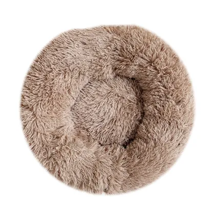 Cat Dog Nest Round Soft Sleep Bed Pad