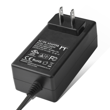 24 wolt 1,5 amp AC DC Adapter