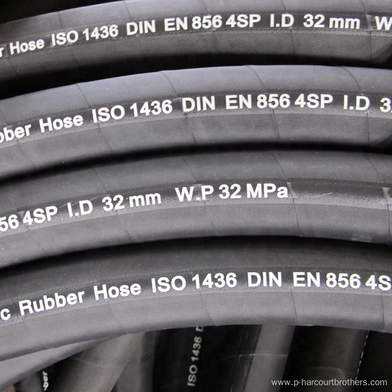 NBR rubber oil hose flexible chemical composite hose