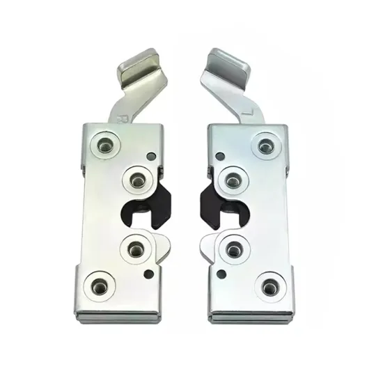 Heavy Load Impact Door Latch Lock Excavator Cover Plate Mechanism