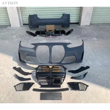 BMW 4 Series G22 2020-2022 M4 Upgrade Front/Rear Bumpers Full Body Kit