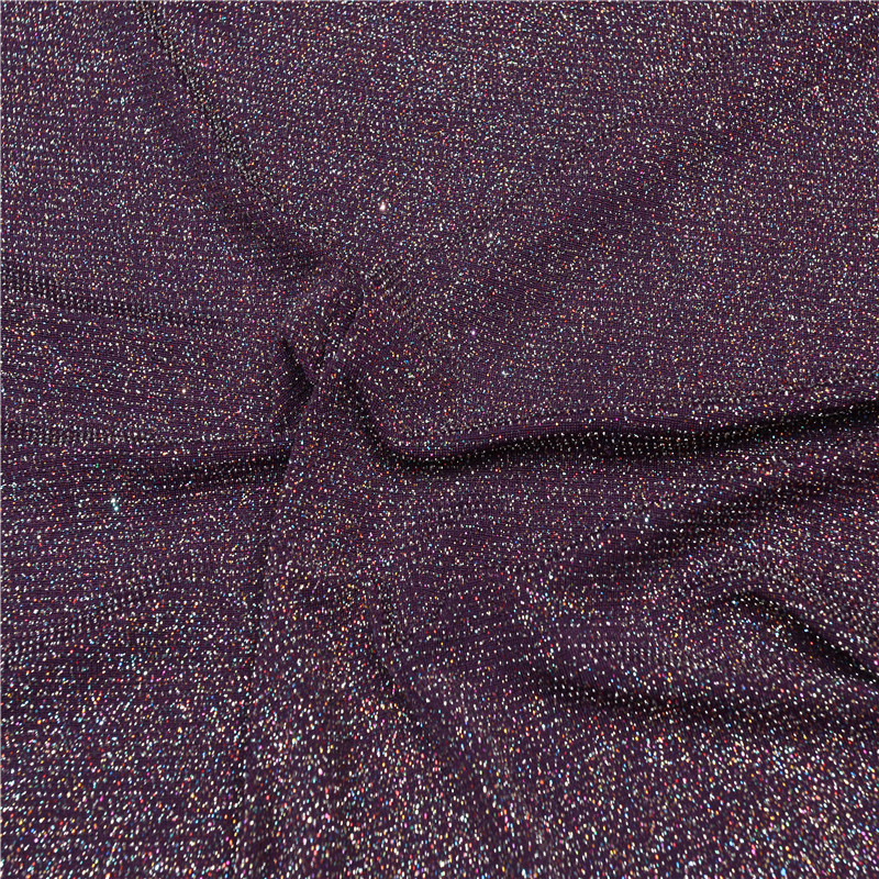 58INCH SILVER NYLON 4 WAY SPENDEX KNITTING PD & HOLOGRAM 58