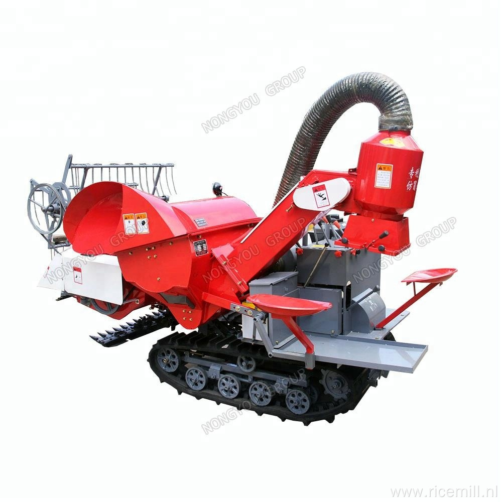 4LZ-0.8 Agriculture Machine Small Combine Harvester