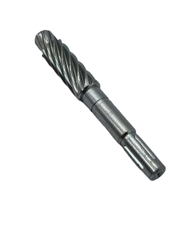 Vacuum cleaner output shaft