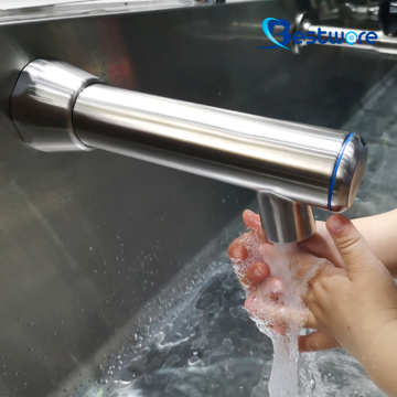 Sensor Stainless Steel Bathroom Faucet