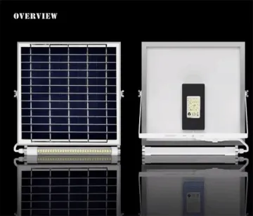 Solar-Powered LED Tube Light for Outdoor Spaces