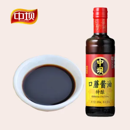 Bottle Sichuan Flavor Healthy Soy Sauce For Cooking