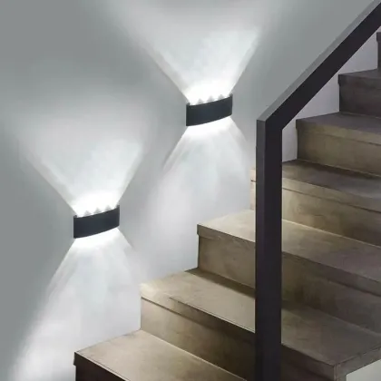 Vintage Nordic Step Stair Wall Lamps: Enhance Your Home Lighting with LED Wall Lanterns
