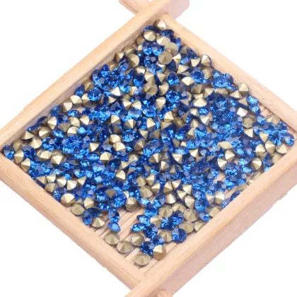 High Quality Chaton Glass Stones SS33-SS38 Crystal Point Back Rhinestones for Wholesale