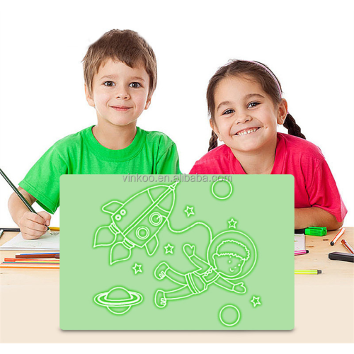 Suron Children Fluorescent Drawing Board Luminous