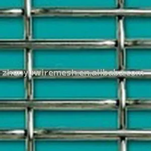 crimped stainless steel wire mesh,galvanized or stainless steel wire