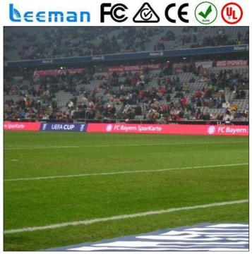 sport stadium perimeter led display stainless steel die casting football stadium led displayer
