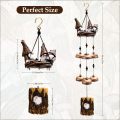 Gnome Wind Chimes dengan 6 loceng yang lebih besar