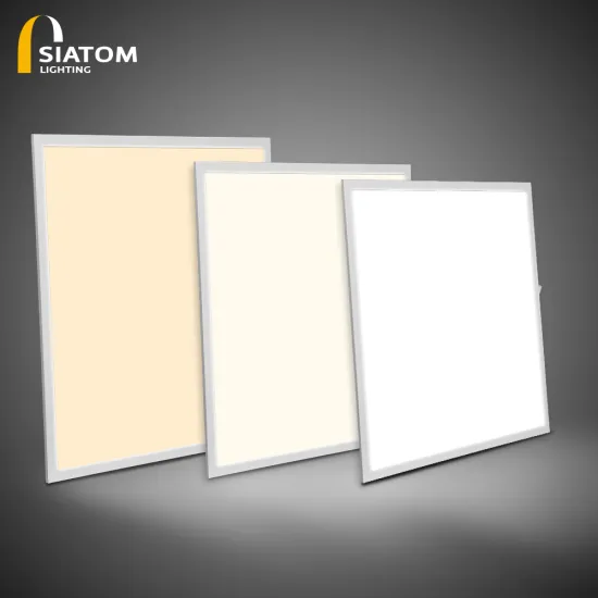 Ultra Slim 60x60 Dimmable LED Flat Panel Light with Aluminum Frame for Home and Office Ceiling Lighting