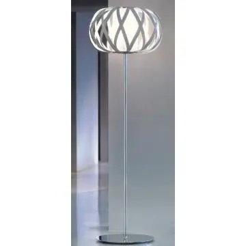 Stainless steel material floor lamp