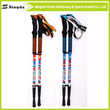 2016 good quality and competitive all kinds of carbon trekking pole outdoor walking hiking stick