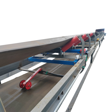 Aluminum electronic belt scale for quantitative loading