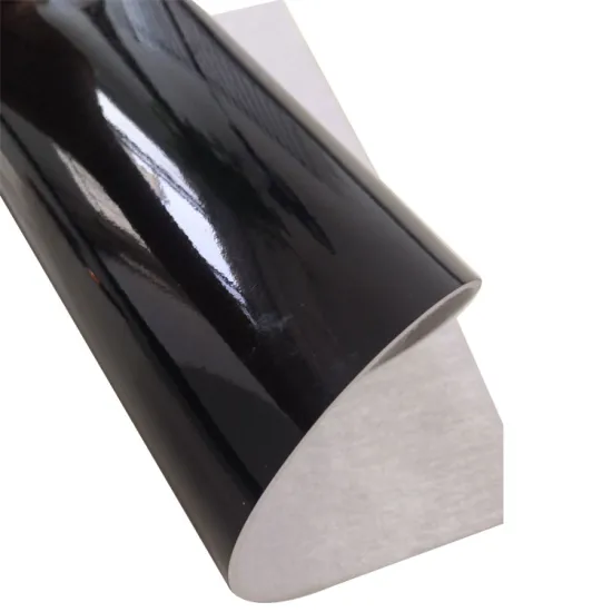 Professional 2mm Thick PVC Vinyl Brightly Surface Black Dance Mat for Ballet Flooring