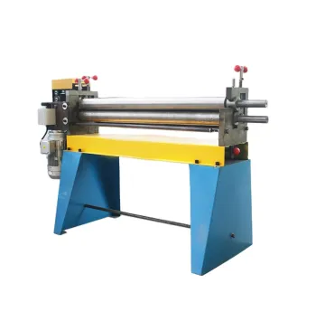 Electrical 3 Roller Plate Bending Machine