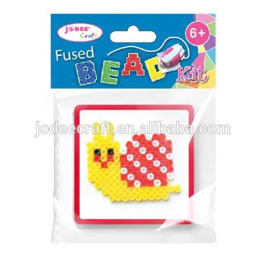 DIY hama beads with pattern