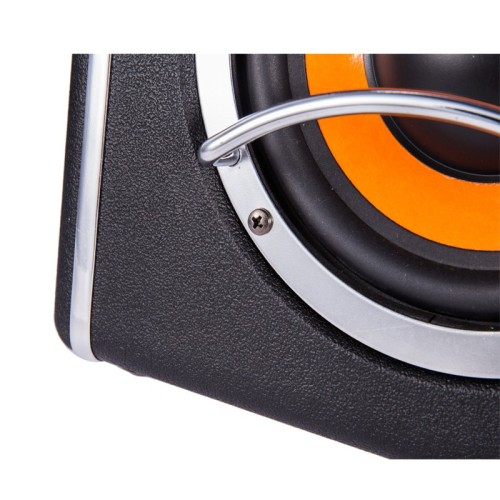 4ohms Leather Trapezoidal Box Dc 12v Passive Subwoofers, High Quality