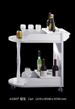 modern MDF hand Trolley