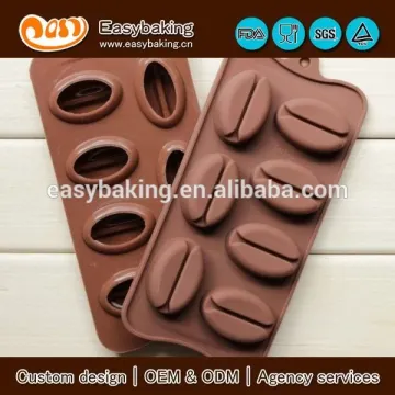 Utility custom oval shape silicone chocolate molds