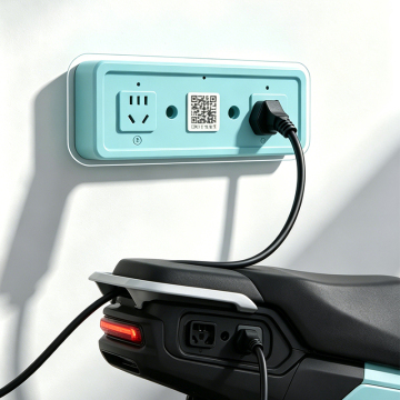 GZYUNKU 2-way Charging Socket (Blue)