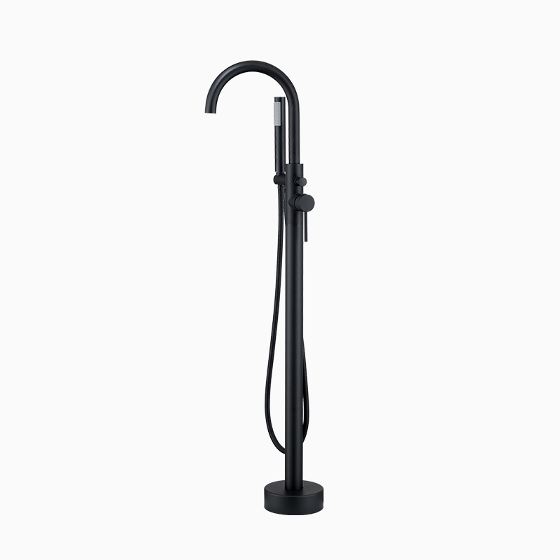 Waterfall Tub Filler Spout Black Bath Baucet