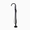 Waterfall Tub Filler Spout Black Bath Faucet