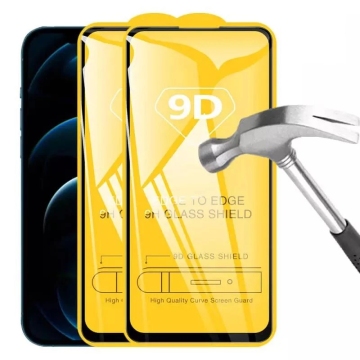 9D Ochrona szklanego ekranu - ceny hurtowe dla iPhone 14/13/12/pro/max/7/8/plus/xs/xr