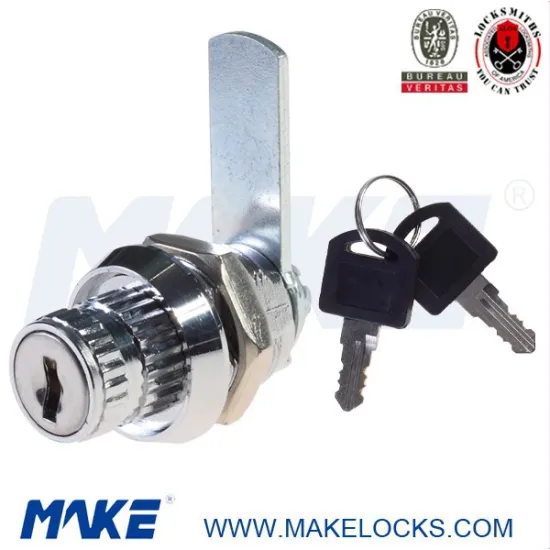 Top Security Zinc Alloy Flat Key Screw Handle Cam Lock