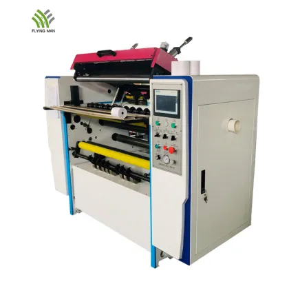 Thermal Cash Register Paper Roll Slitting Rewinding Machine