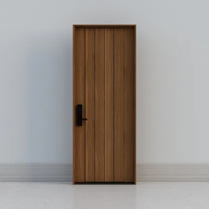 Solid - wood Composite Entrance Door