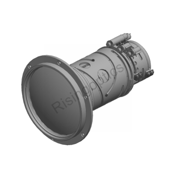 Customized FL30-180MM F0.91-1.18 LWIR Uncooled Continuous Zoom Lens for Thermal Imaging