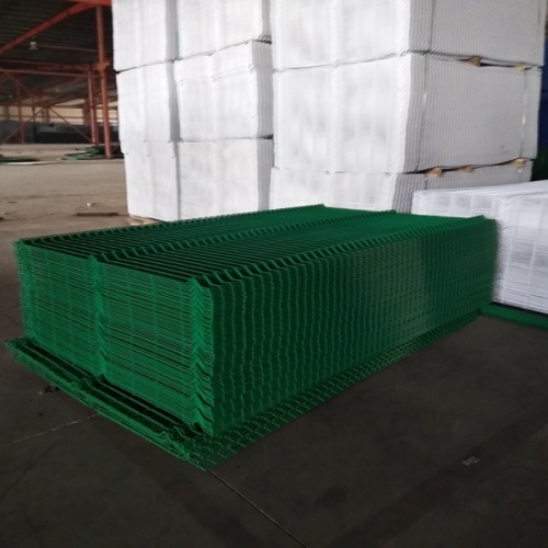 Low price metal fence panel 3D folding mesh fence