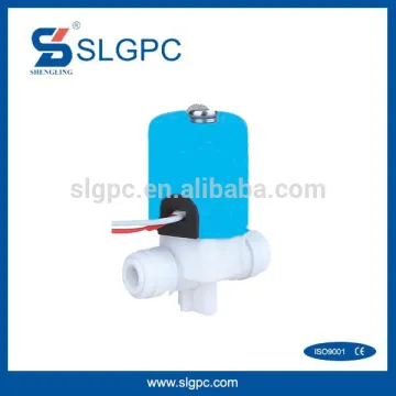 Plasitc material low price plastic water solenoid valve solenoid plastic valve plastic solenoid valve water SLGPC-P1/4