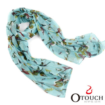 Silk new design suitable for dubai muslim scarf