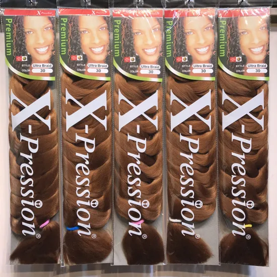 Private Label Yaki Ombre Wholesale Jumbo Hair Extensions Bulk Attachment For Braids Expression Synthetic Braiding Hair
