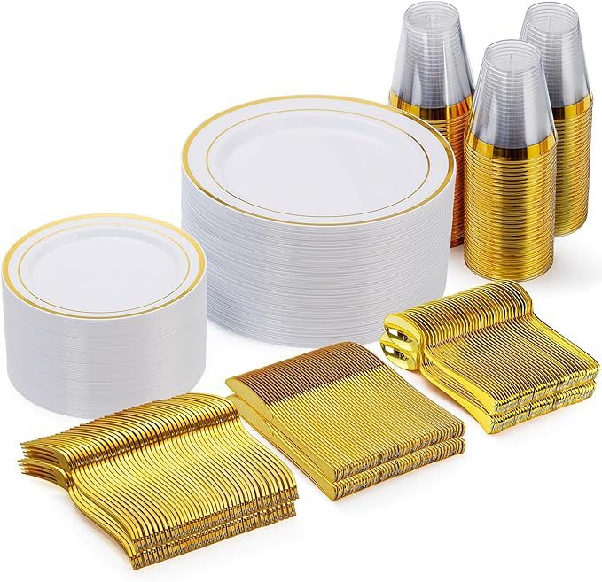 plastic dinnerware set
