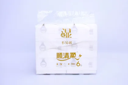 Soft Pack Facial Tissue Paper with Grace