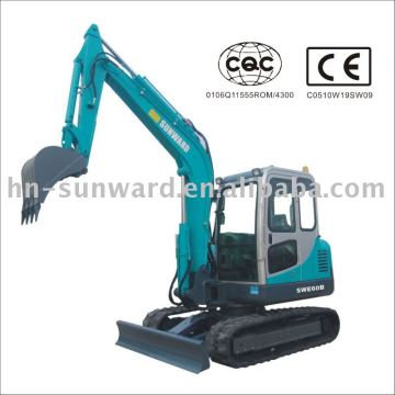 Sunward mini compact small excavator 60B