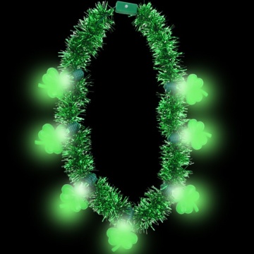 Irish Festival Party Decor: Plastic Beaded Necklace - Unique Style for Carnival