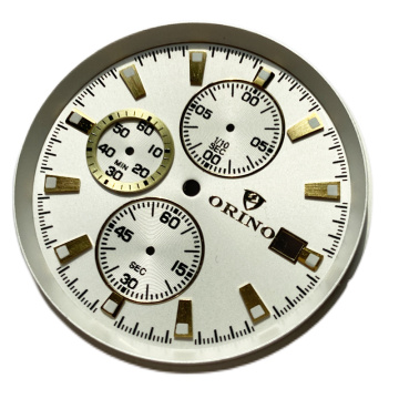 Matt Chronograph Watch Dial ak CD modèl subdials