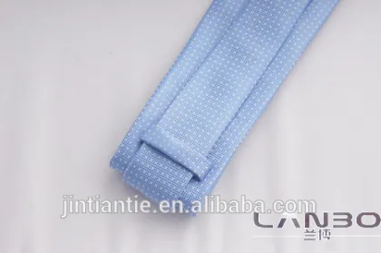 Check strips skinny ascot neckties for women
